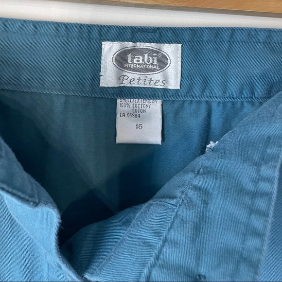 Vintage Teal Skirt - Picture 5 of 5